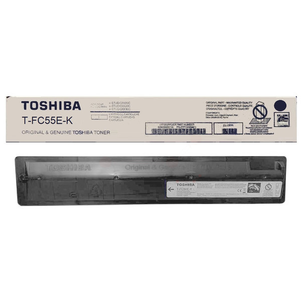 Toshiba Toner T-FC55KE | 6AG00002319 | T-FC55E-K | TFC55EK schwarz