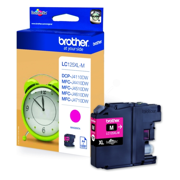 Brother Tinte LC-125XL | LC125XL | LC-125XLM | LC125XLM magenta