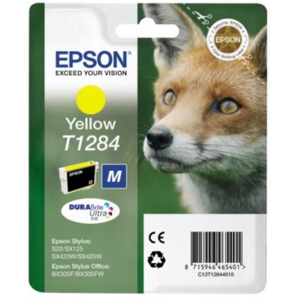 Epson Tinte C13T12844012 | T12844012 | T1284 yellow