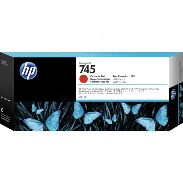 HP Tinte F9K06A | 745 rot