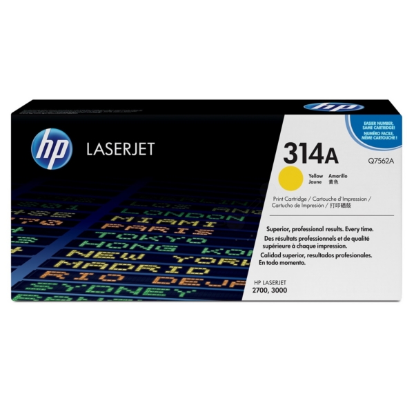 HP Toner Q7562A | 314A | 314AYELLOW yellow