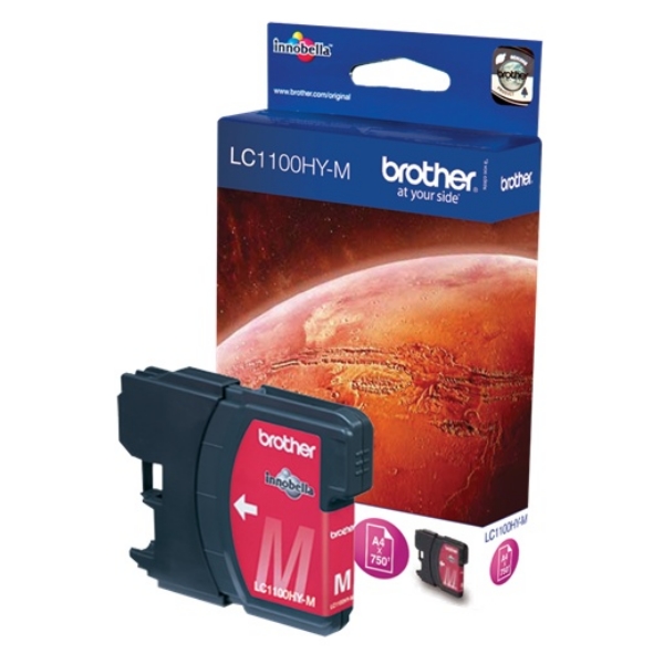 Brother Tinte LC-1100 | LC1100 | LC-1100HYM | LC1100HYM magenta