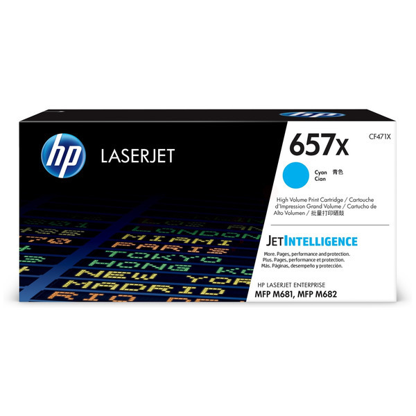 HP Toner CF471X | 657XCYAN | 657XC | 657X cyan