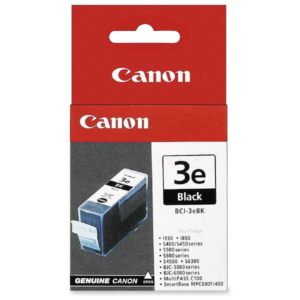 Canon Tinte BCI-3 | BCI3 | 4479A002 | BCI-3EBK | BCI3EBK schwarz