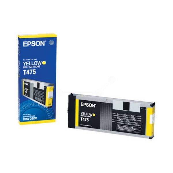 Epson Tinte C13T475011 | T4750 | T475 | T475011 yellow