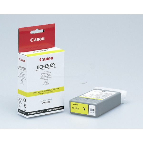 Canon Tinte BCI-1302 | BCI1302 | 7720A001 yellow