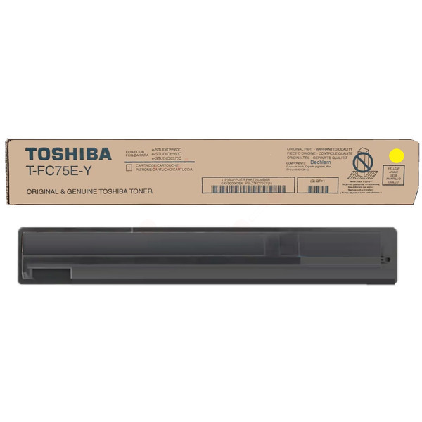 Toshiba Toner T-FC75EY | 6AK00000254 | TFC75EY yellow