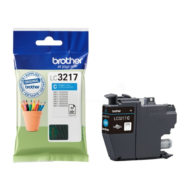 Brother Tinte LC-3217 | LC3217 | LC3217C cyan