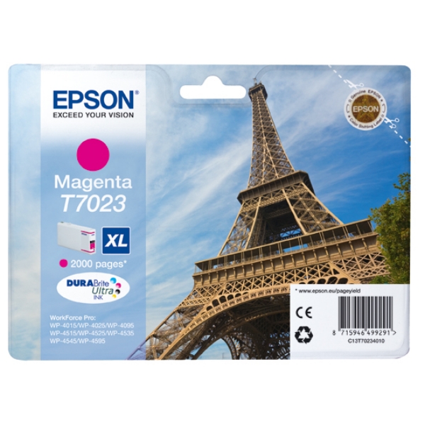 Epson Tinte T70234010 | C13T70224010 | T7023 cyan
