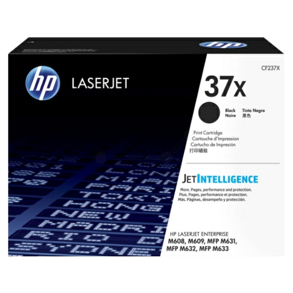 HP Toner CF237X | 37XBK | 37XBLACK | 37X schwarz
