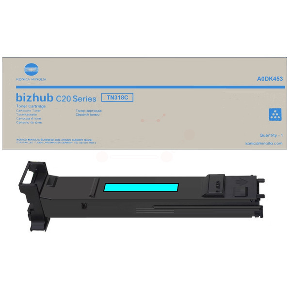 Konica Toner TN-318 | TN318 | A0DK453 cyan