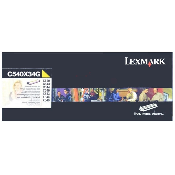 Lexmark Developer C540X34G yellow