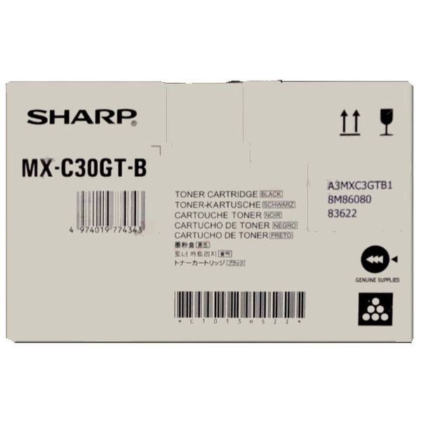 Sharp Toner MX30GTB | MXC30GTB schwarz