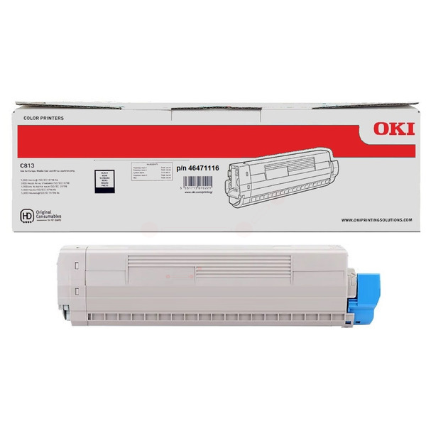 OKI Toner 46471116 schwarz