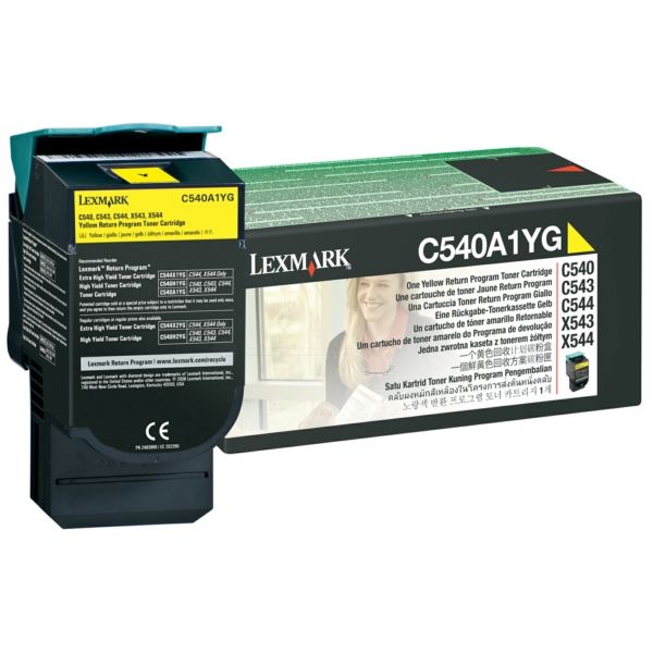 Lexmark Toner C540A1YG yellow