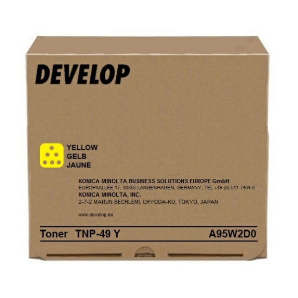Develop Toner A95W2D0 | TNP-49Y | TNP49Y yellow