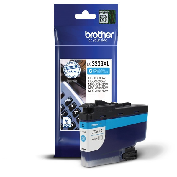 Brother Tinte LC-3239 | LC3239 | LC3239XLC cyan