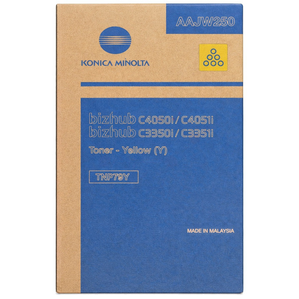 Konica Toner AAJW250 | TNP-79Y | TNP79Y yellow