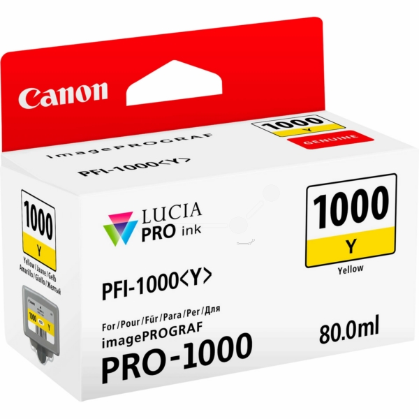 Canon Tinte 0549C001 | PFI-1000Y | PFI1000Y yellow