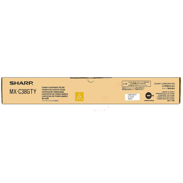 Sharp Toner MXC38GTY yellow