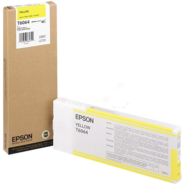Epson Tinte C13T606400 | T6064 | T606400 yellow