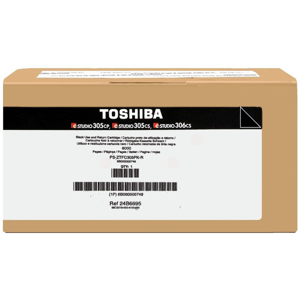 Toshiba Toner T-305PK-R | 6B000000749 | T305PKR schwarz