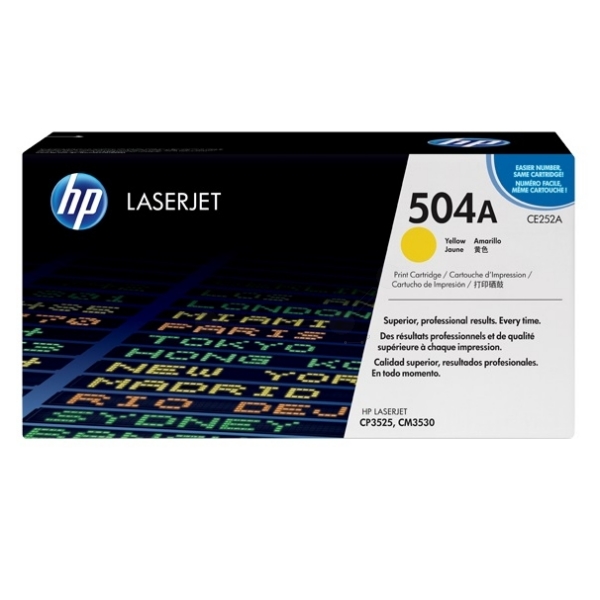 HP Toner CE252A | 504A | 504AYELLOW yellow