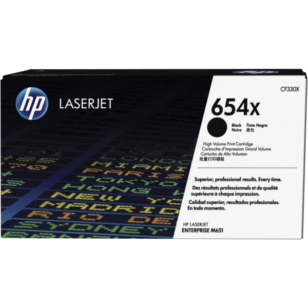 HP Toner CF330X | 654X | 654XBLACK schwarz