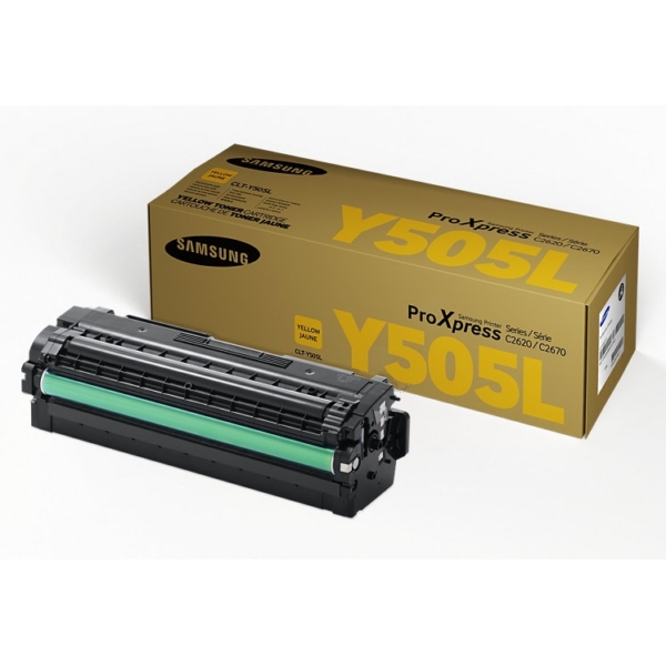 Samsung Toner CLT-Y505L | CLTY505L | SU512A | CLT-Y505LYELLOW | CLTY505LYELLOW