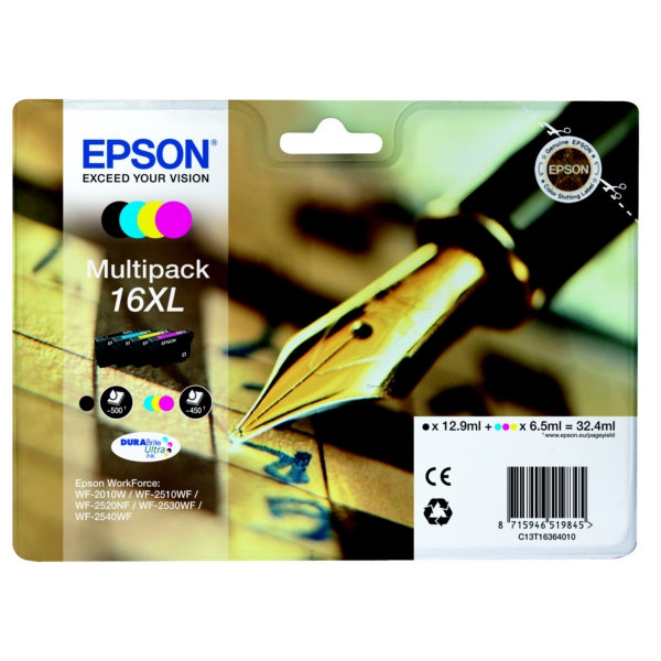 Epson Tinte C13T16364010 | 16XL | T16364010 | T1636