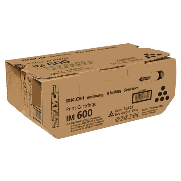Ricoh Toner 418478 | IM600 schwarz