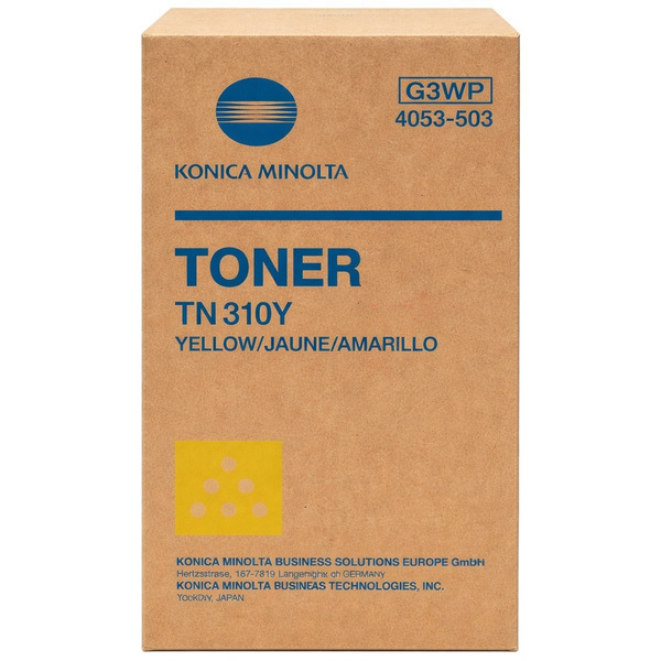 Konica Toner TN-310 | TN310 | 4053503 | 4053-503 yellow