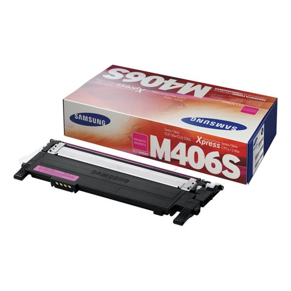 Samsung Toner CLT-M406S | CLTM406S | SU252A | CLT-M406SMAGENTA | CLTM406SMAGENTA magenta