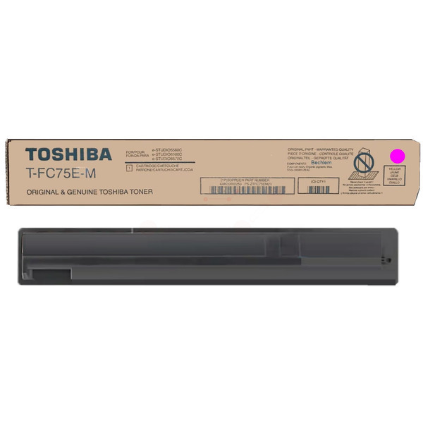 Toshiba Toner T-FC75EM | 6AK00000253 | TFC75EM magenta