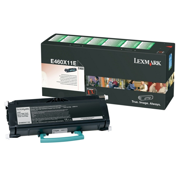 Lexmark Toner E460X11E schwarz