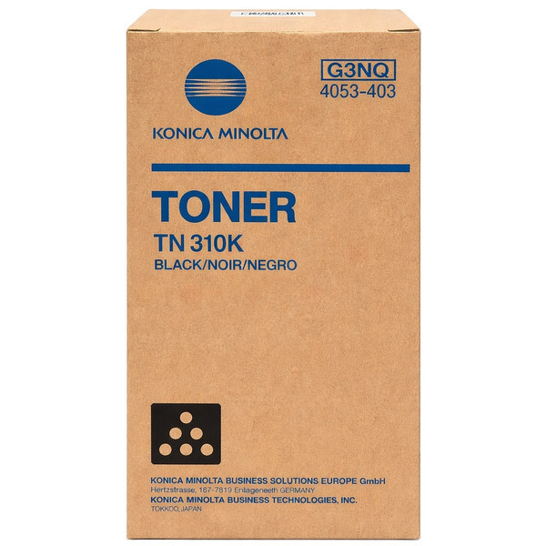 Konica Toner TN-310 | TN310 | 4053403 | 4053-403 schwarz