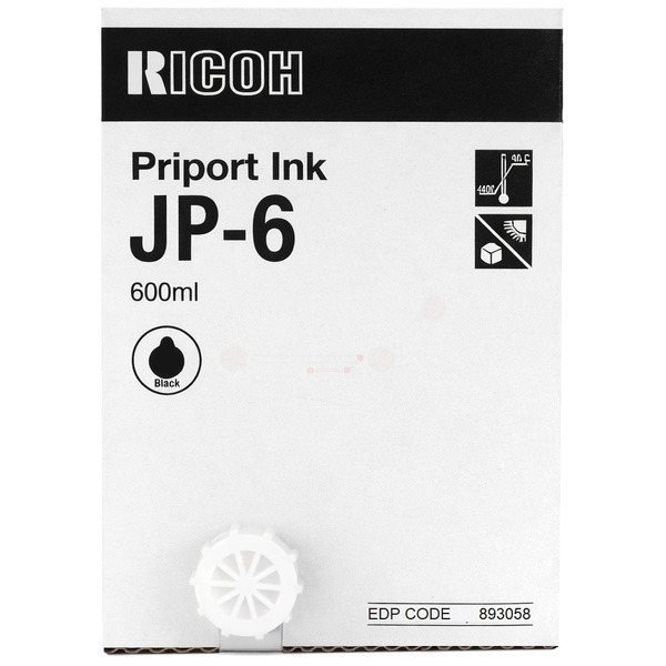Ricoh Tinte 893058 | JP6 schwarz