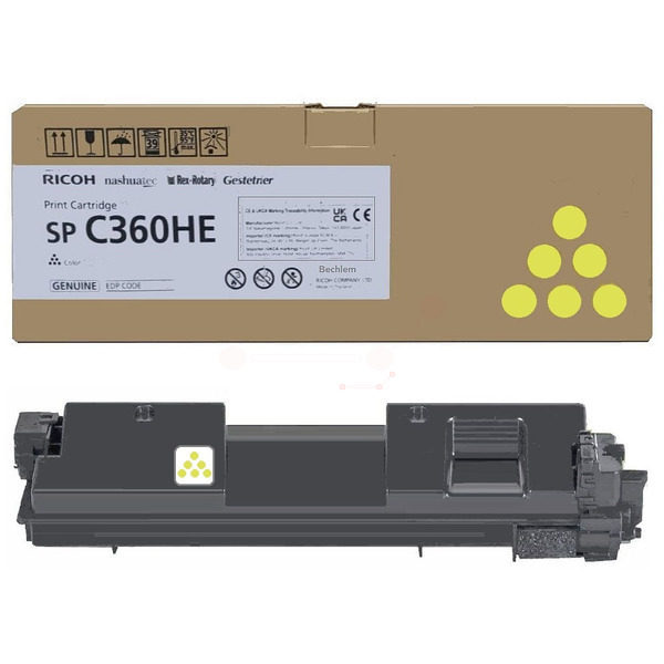Ricoh Toner 408187 | SPC360HE yellow