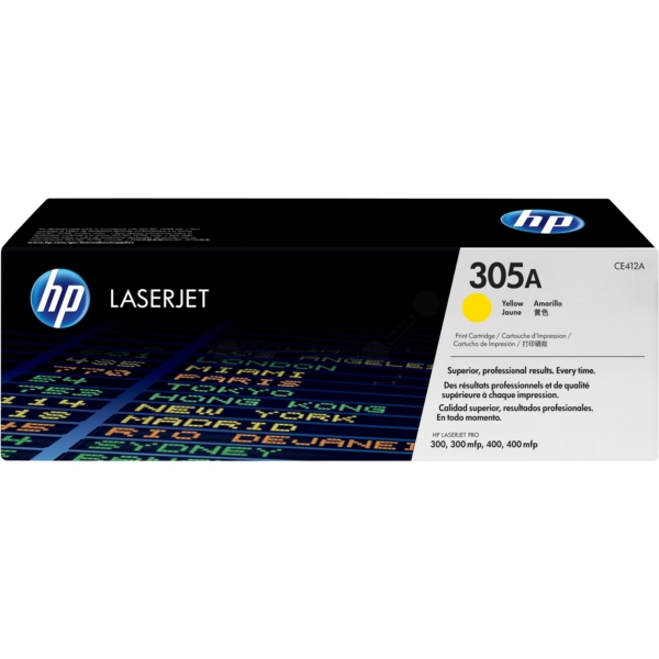 HP Toner CE412A | 305AYELLOW | 305AY | 305A yellow