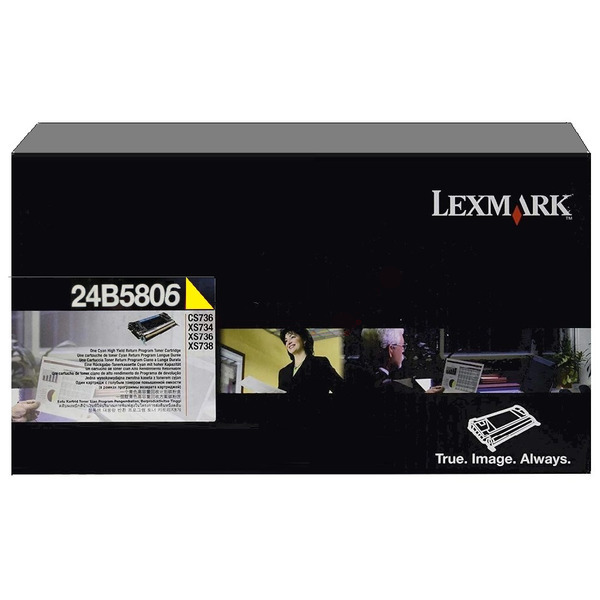 Lexmark Toner 24B5806 yellow