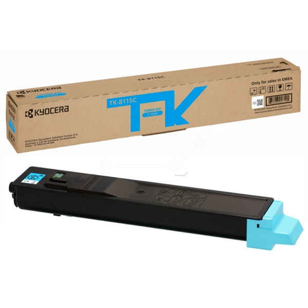 Kyocera Toner TK-8115 | TK8115 | 1T02P3CNL0 | TK-8115C cyan