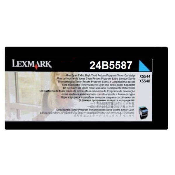 Lexmark Toner 24B5587 cyan