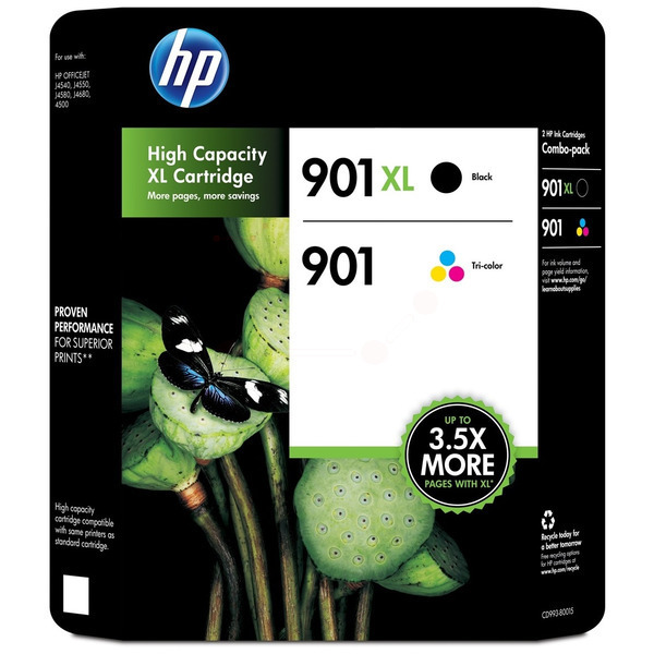 HP Tinte SD519AE | 901XL+901 | 901XL901 schwarz