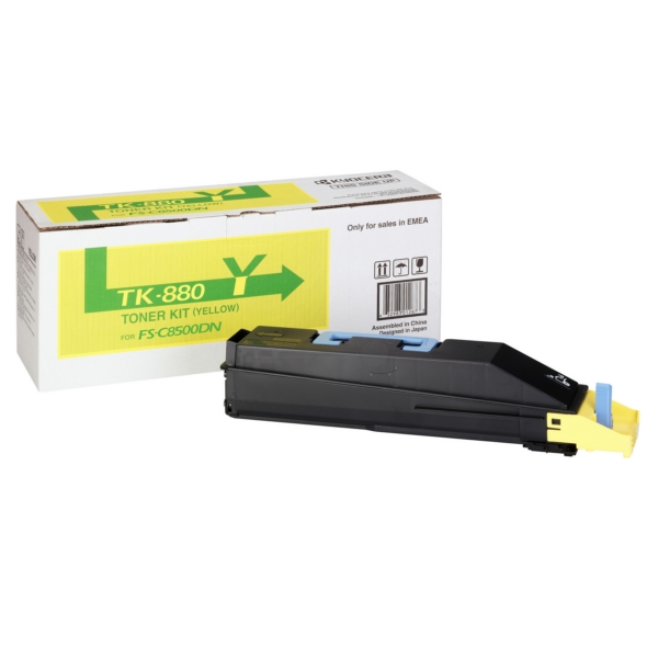 Kyocera Toner TK-880 | TK880 | 1T02KAANL0 yellow