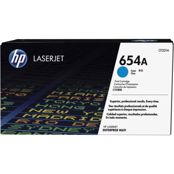 HP Toner CF331A | 654A | 654ACYAN cyan