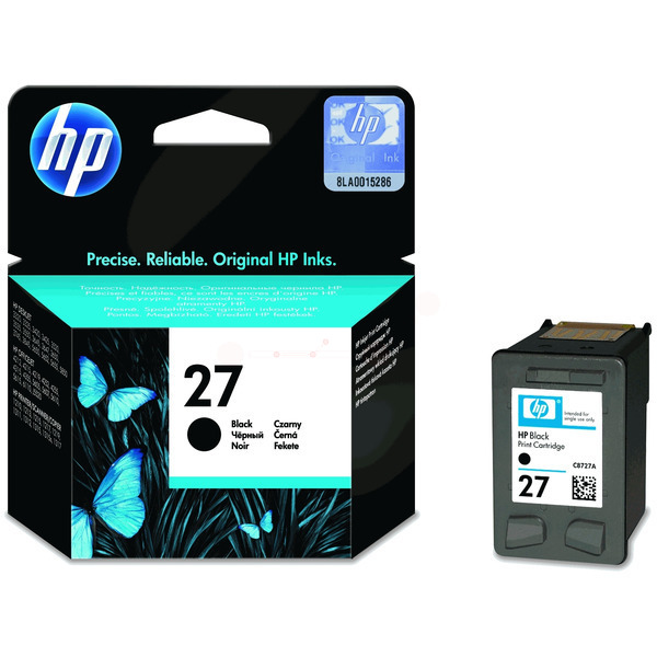 HP Tinte C8727AE | C8727A | 27 | 27BLACK | 27BK schwarz