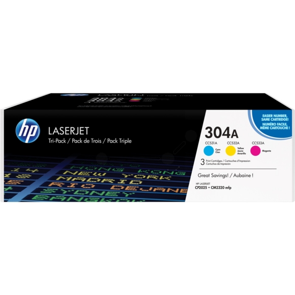 HP Toner CF372AM | 304A