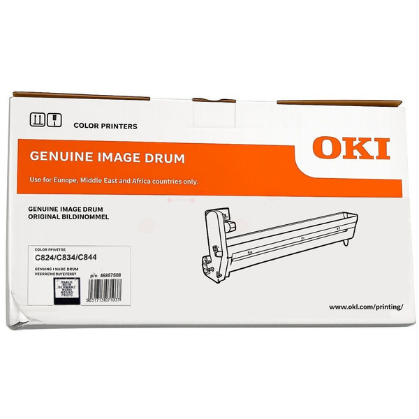 OKI Trommel 46857508 schwarz