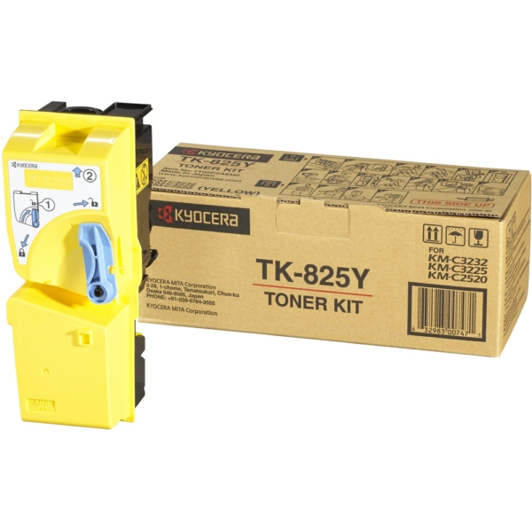 Kyocera Toner TK-825 | TK825 | 1T02FZAEU0 | TK-825Y yellow
