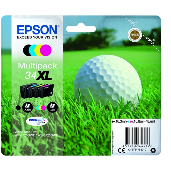 Epson Tinte C13T34764010 | 34XL | T34764010 | T3476